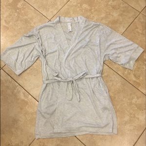 Gray robe